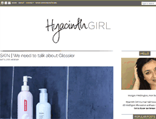 Tablet Screenshot of hyacinthgirl.com